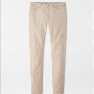 Peter Millar Wayfare Five-Pocket Pant Color: Stone (34)